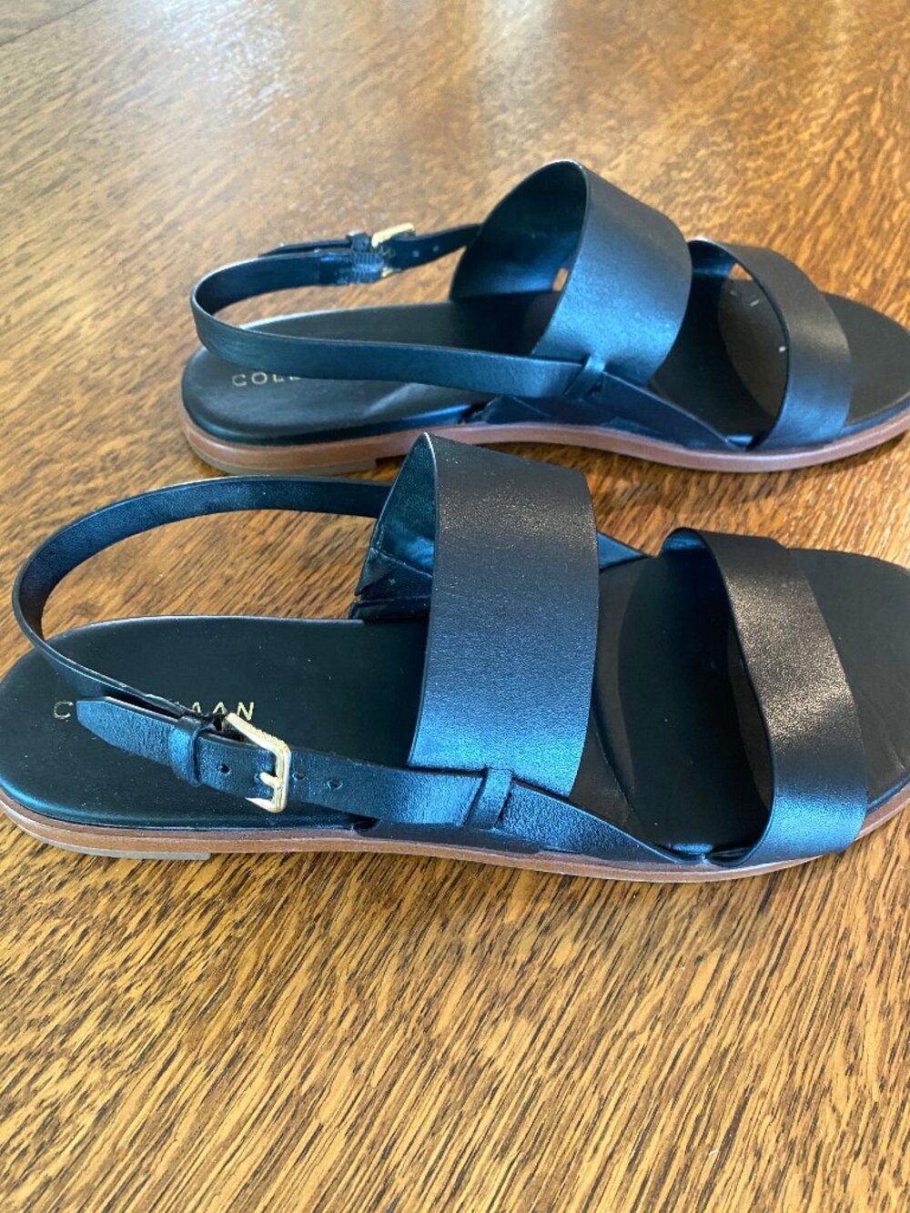Cole Haan flat sandals, size 8.5 - Picture 2 of 4